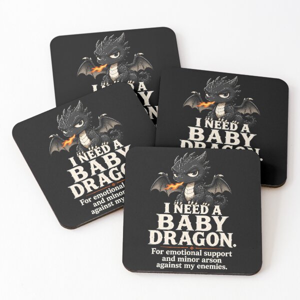 Item preview, Baby Dragon Funny Quote designed and sold by Krwasatoune.