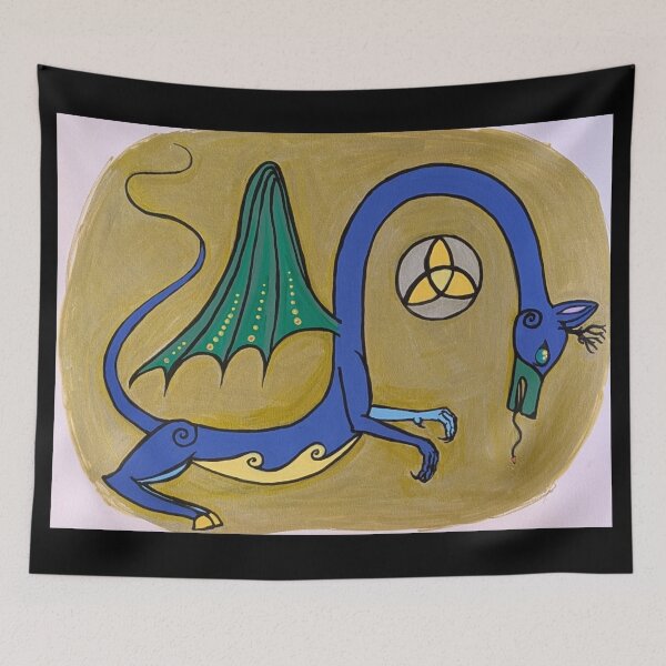 Item preview, Dragon designed and sold by Dark Moon Art Studio.