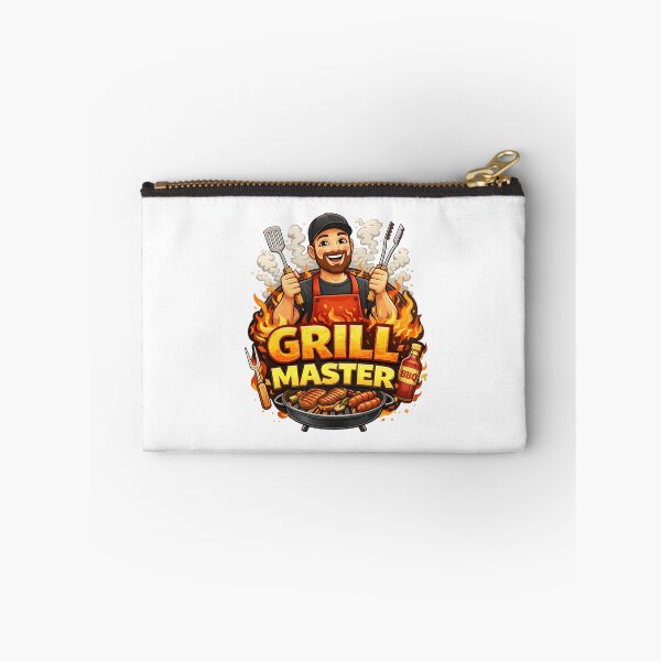 Item preview, Grill Master BBQ King Funny Barbecue Chef Cooking Design. designed and sold by The-T-In-Retro.