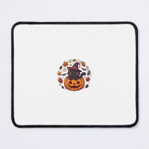 Item preview, Cute Black Cat Pumpkin Halloween – Spooky Kawaii Cat designed and sold by yassinecavali.