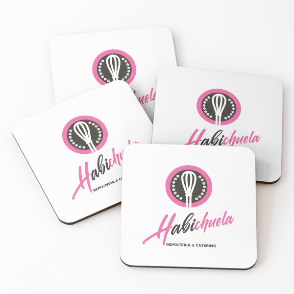 Item preview, Habichuela Reposteria Whisk Pink Logo designed and sold by dongew.