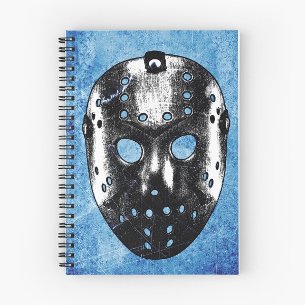 Item preview, Slasher Hockey Mask Blue Dark Halloween Horror designed and sold by Ghoul Enterprises.