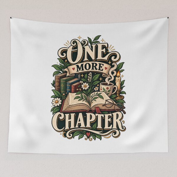 Item preview, One More Chapter Book Lover Reading designed and sold by Haji  Kamora.