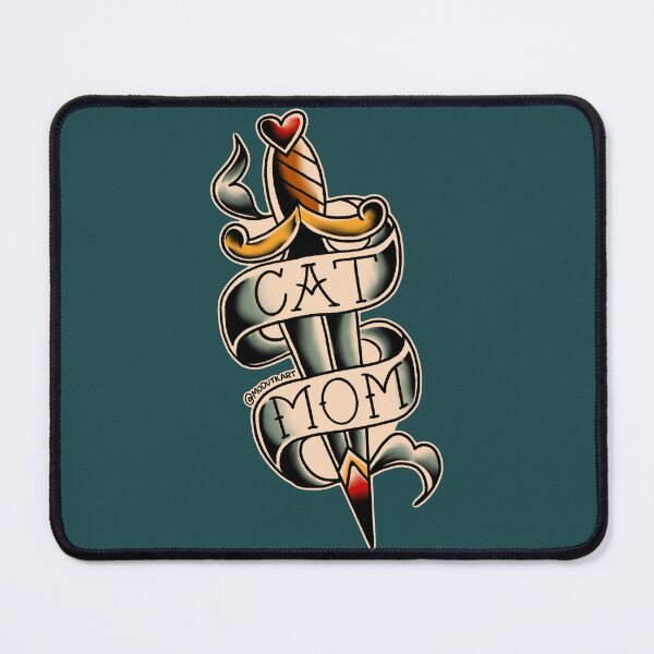 Item preview, Cat Mom Dagger Banner  designed and sold by marenara.