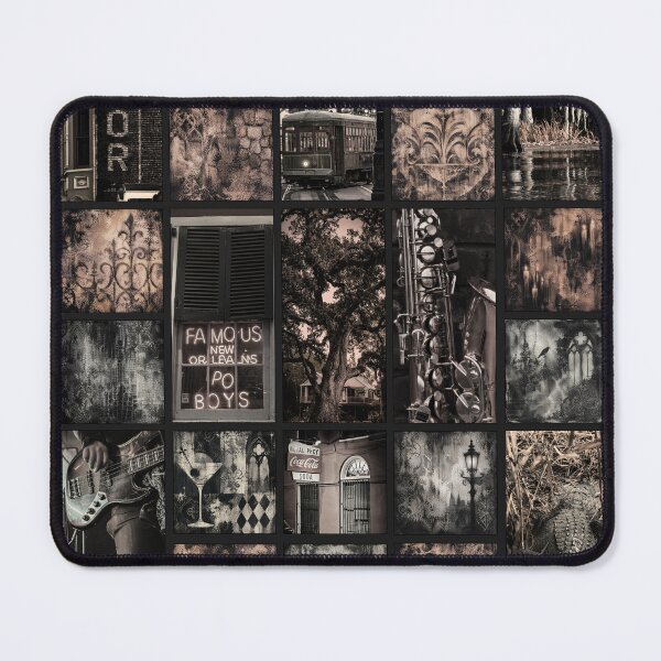 Item preview, New Orleans After Dark Collage designed and sold by Reverie & Roses.
