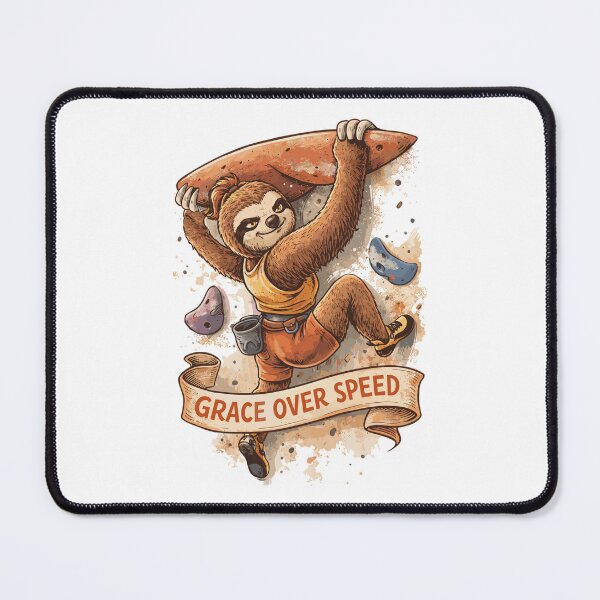 Item preview, Sloth Boulder Shirt – Grace Over Speed designed and sold by Pineapple-Tree.