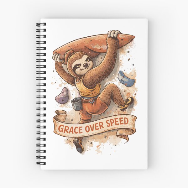 Item preview, Sloth Boulder Shirt – Grace Over Speed designed and sold by Pineapple-Tree.