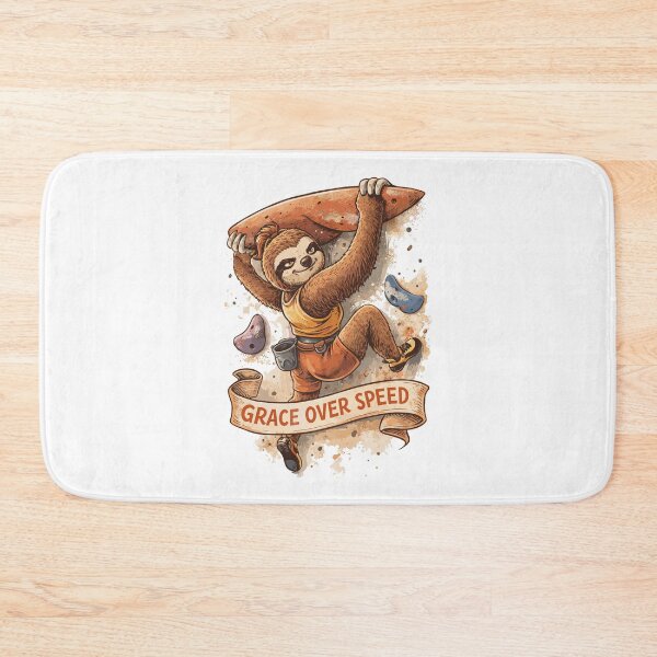 Item preview, Sloth Boulder Shirt – Grace Over Speed designed and sold by Pineapple-Tree.