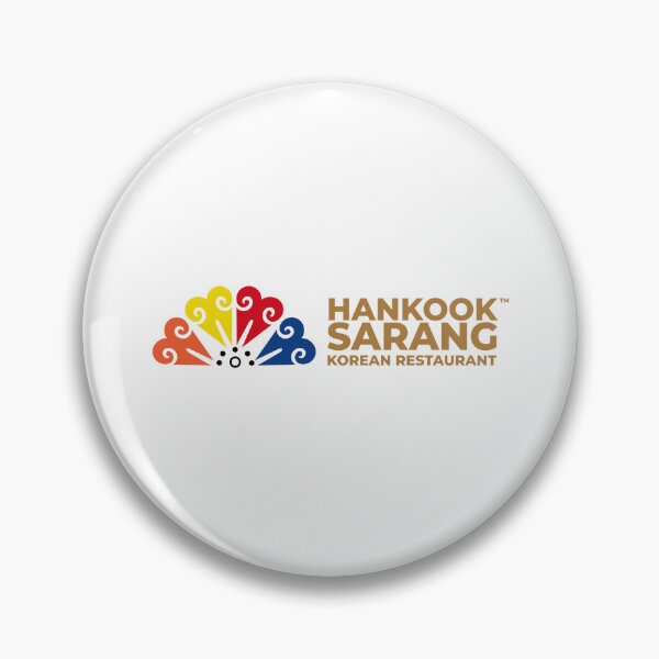 Item preview, Hankook Sarang Korean Restaurant Fan Logo designed and sold by dongew.