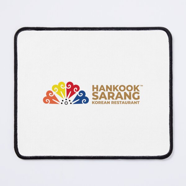 Item preview, Hankook Sarang Korean Restaurant Fan Logo designed and sold by dongew.