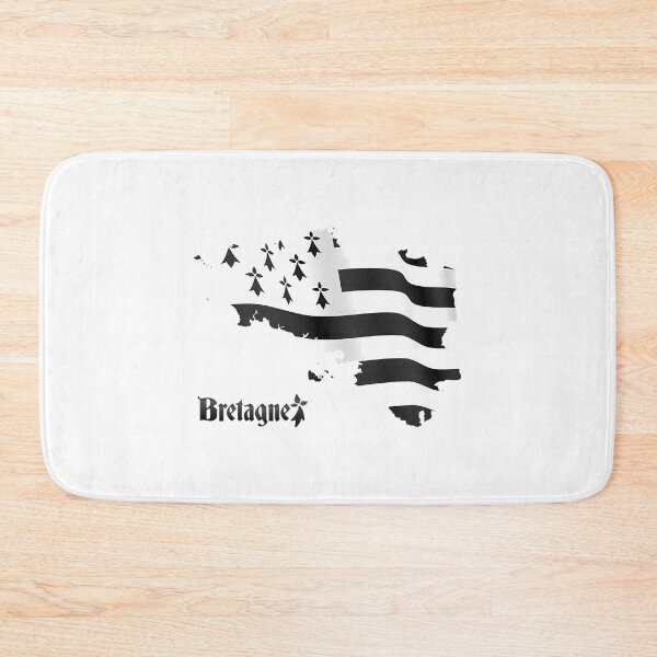 Item preview, Bretagne United Flag Map designed and sold by rianroblewski.
