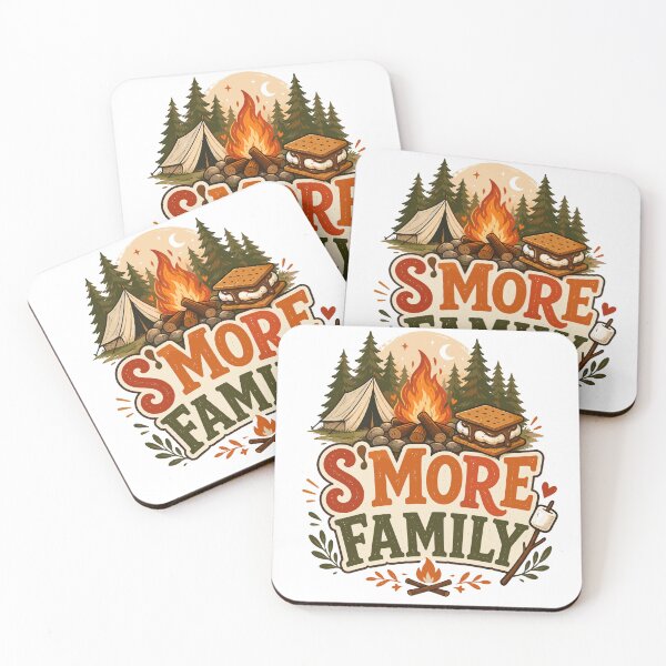 Item preview, S'more Family Matching Camping Family Funny Smores Group designed and sold by ZIGLWORKS.