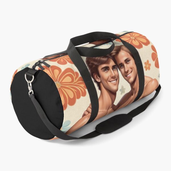 Item preview, Vintage Vibe: Cheerful Floral Male Partnership designed and sold by gayishdesign.