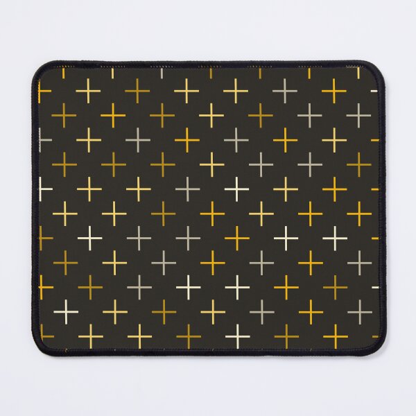 Item preview, Golden Plus — Modern Geometric Cross Pattern designed and sold by TexSta.