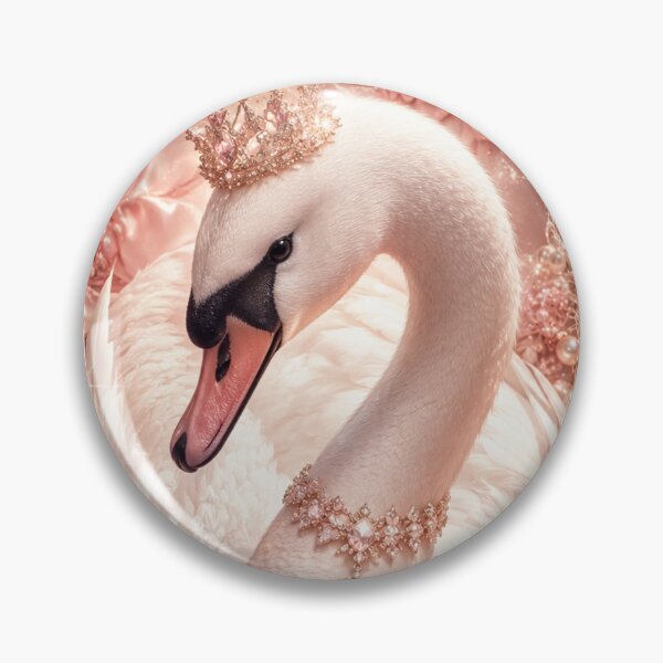 Item preview, Pink Pearl Swan designed and sold by Gold&pixels.