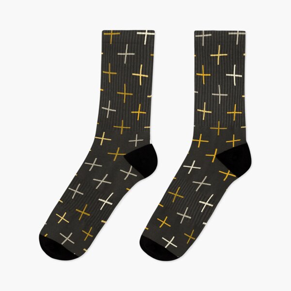 Item preview, Golden Plus — Modern Geometric Cross Pattern designed and sold by TexSta.