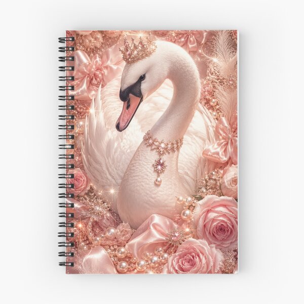 Item preview, Pink Pearl Swan designed and sold by Gold&pixels.