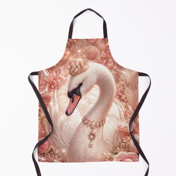 Item preview, Pink Pearl Swan designed and sold by Gold&pixels.