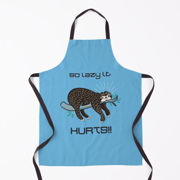 Item preview, So Lazy It Hurts!! (on Blue) designed and sold by PawsitiveMum3.