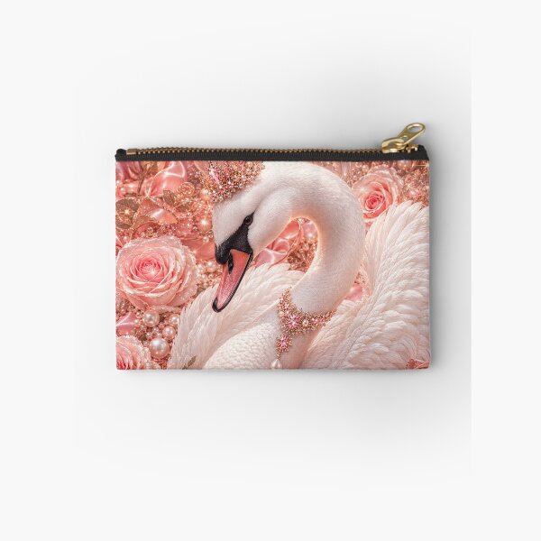 Item preview, Pink Pearl Swan designed and sold by Gold&pixels.