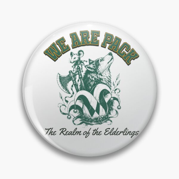 Item preview, Realm of the Elderlings We Are Pack Fitz the Fool Nighteyes Robin Hobb Farseer designed and sold by design-strade.