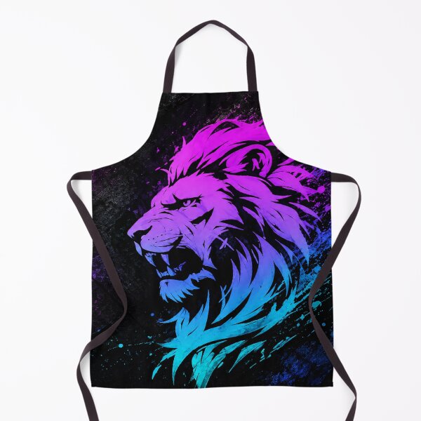 Item preview, Neon Lion: Unleash the Power Within designed and sold by Fei Long Design Hub.
