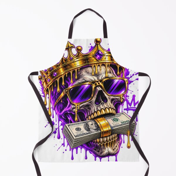 Item preview, Crowned Money Skull Streetwear designed and sold by VYBORA Studio.