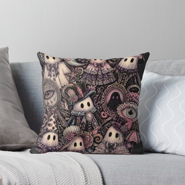 Item preview, Whimsigoth Ghost Gathering Collage designed and sold by Reverie & Roses.