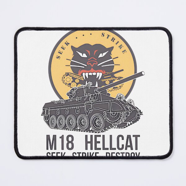 Item preview, Seek Strike Destroy M Hellcat ⭐⭐⭐⭐⭐ designed and sold by KatiraMiasha.