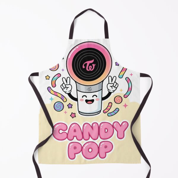 Item preview, Cute Candy Lightstick Kawaii Twice Fan Art designed and sold by kpopbuzzer.