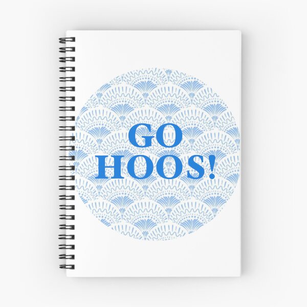 Item preview, “Go Hoos” - Scallop Background designed and sold by izziesdoodless.