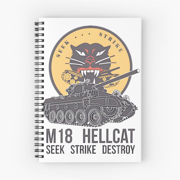 Item preview, Seek Strike Destroy M Hellcat ⭐⭐⭐⭐⭐ designed and sold by KatiraMiasha.