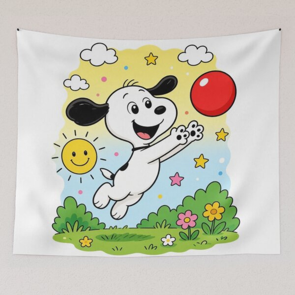 Item preview, Summer Vacay Tropical Dog designed and sold by ExploreAura Studio.