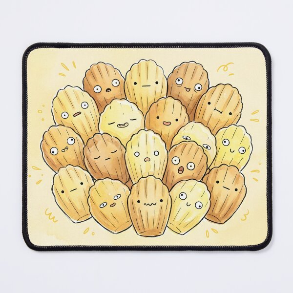 Item preview, Cute Madeleine Pastries Kawaii French Baking designed and sold by DuckOddity.