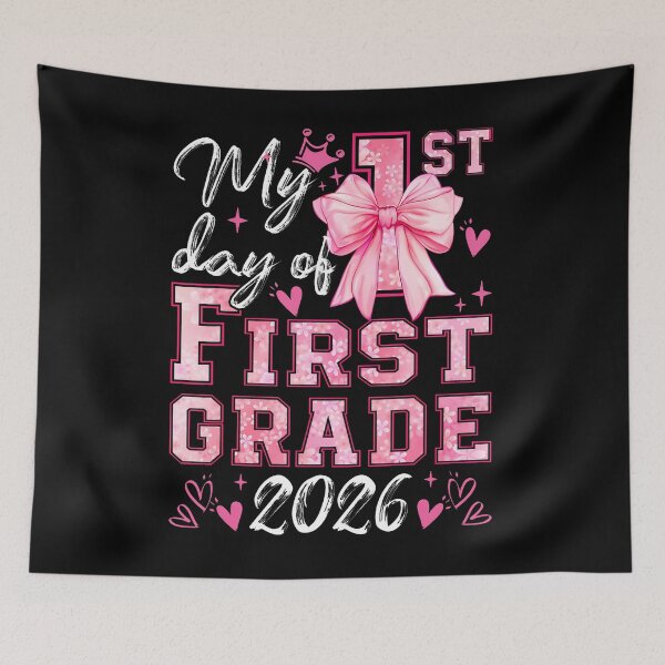 Item preview, My 1st Day Of First Grade designed and sold by Trippy-Toad.
