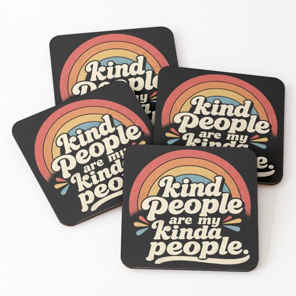 Item preview, Kind People Are My Kinda People Kindness Humanitarian Positive Message designed and sold by SkeletonsDanger.
