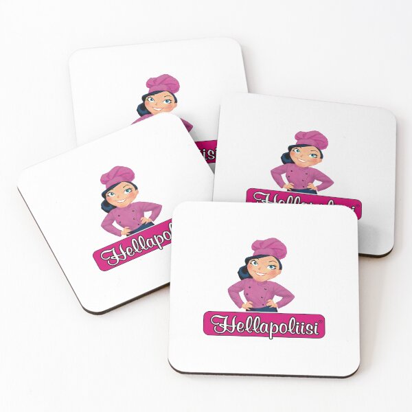 Item preview, Hellapoliisi Cute Pink Chef Mascot Logo designed and sold by dongew.