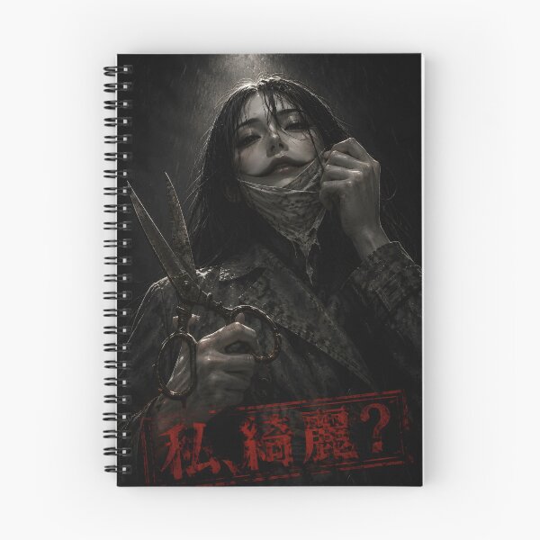 Item preview, Kuchisake Onna Crimson Shears J Horror Art designed and sold by MouradStudio.