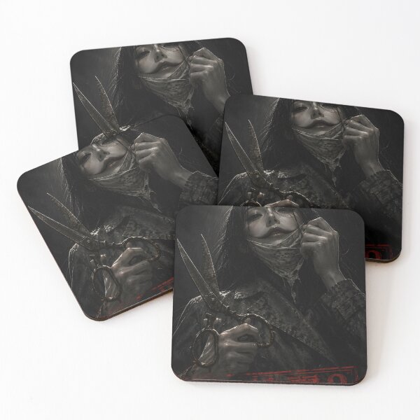 Item preview, Kuchisake Onna Crimson Shears J Horror Art designed and sold by MouradStudio.