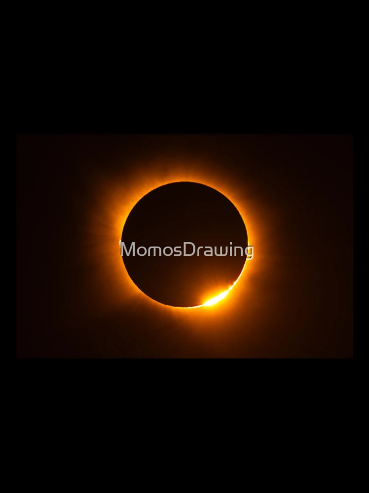 Thumbnail 4 of 4, iPhone Case, Diamond ring eclipse designed and sold by MomosDrawing.