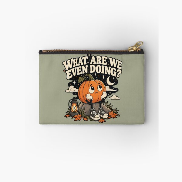 Item preview, Existential Pumpkin – What Are We Even Doing? Funny Halloween Pumpkin designed and sold by warlistop.