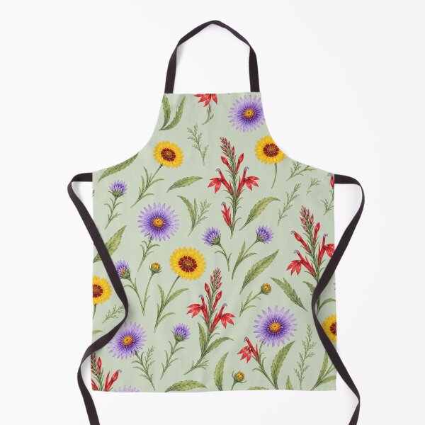 Item preview, Wildflowers in Red, Yellow, and Blue designed and sold by cbfineart.