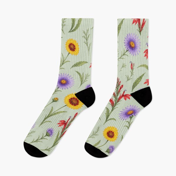 Item preview, Wildflowers in Red, Yellow, and Blue designed and sold by cbfineart.