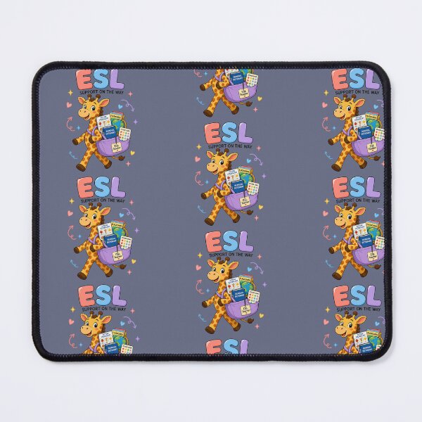 Item preview, ESL Support Giraffe Retro Design designed and sold by MOCH- ART.
