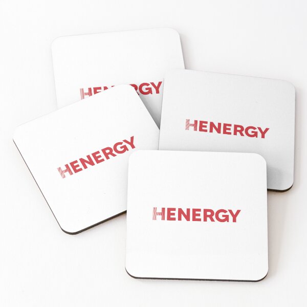 Item preview, Henergy Bold Red Typography Logo designed and sold by dongew.