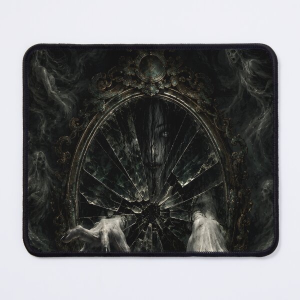 Item preview, Onryo Haunted Mirror Japanese Horror Art designed and sold by MouradStudio.