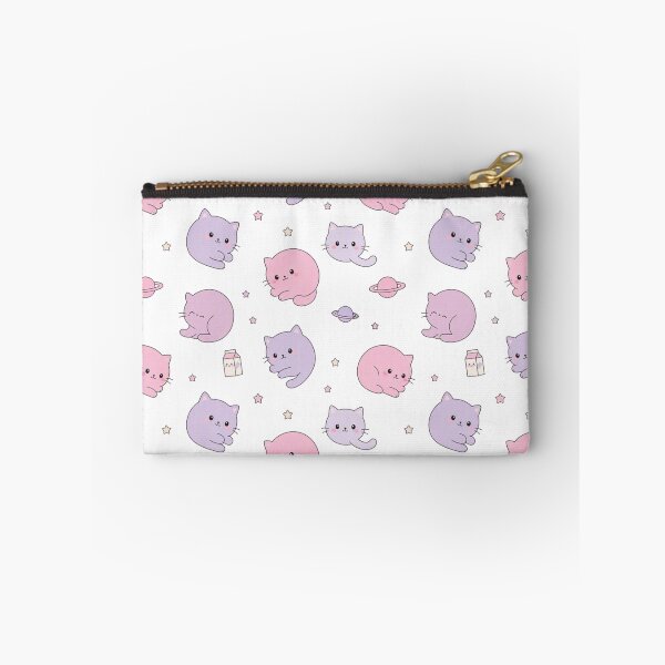 Item preview, Cute Kawaii Space Cats & Planets Seamless Pattern designed and sold by Dabis26.
