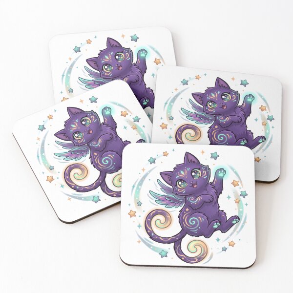 Item preview, Magical Celestial Cat With Wings designed and sold by aikdreams.