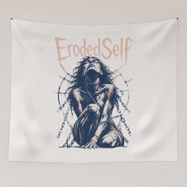 Item preview, Eroded Self Bound - Heavy Metal Gothic Grunge designed and sold by ERODED SELF.