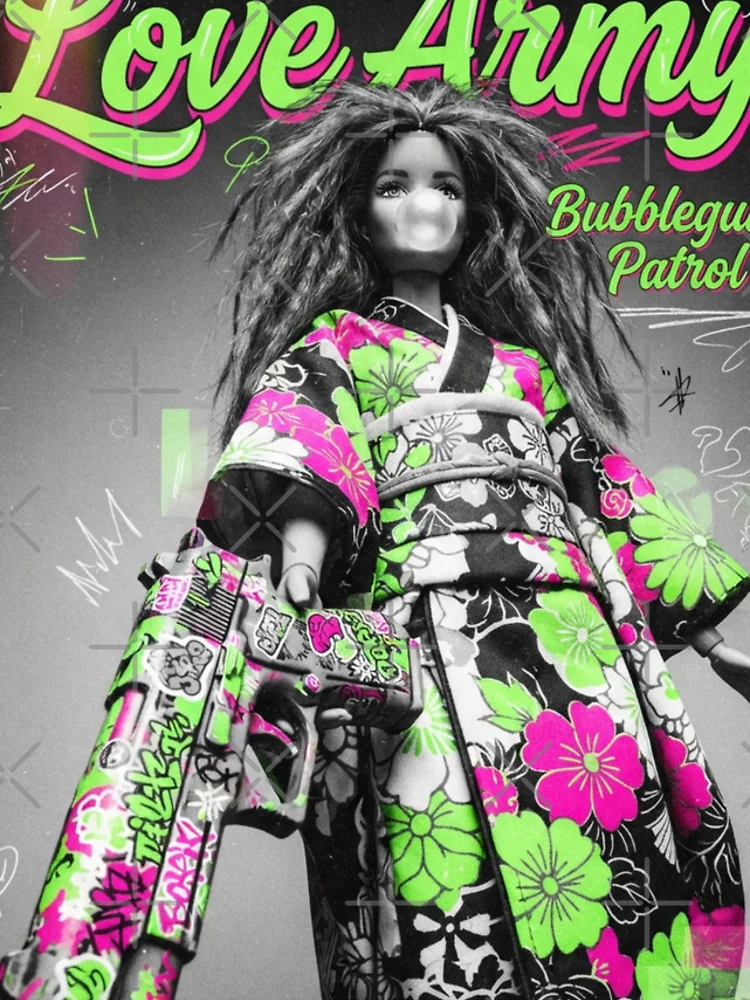 Thumbnail 4 of 4, iPhone Case, Neon Ritual: When Patterns Go Tactical designed and sold by Print Fiction.